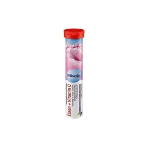 Mivolis Iron + Vitamin C effervescent Tablets - 20 pcs